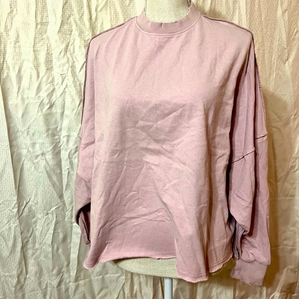 Distressed look Pullover